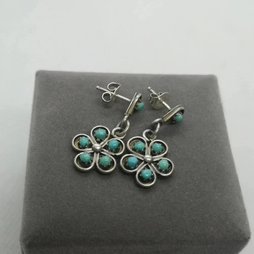 Antique turquoise  earrings